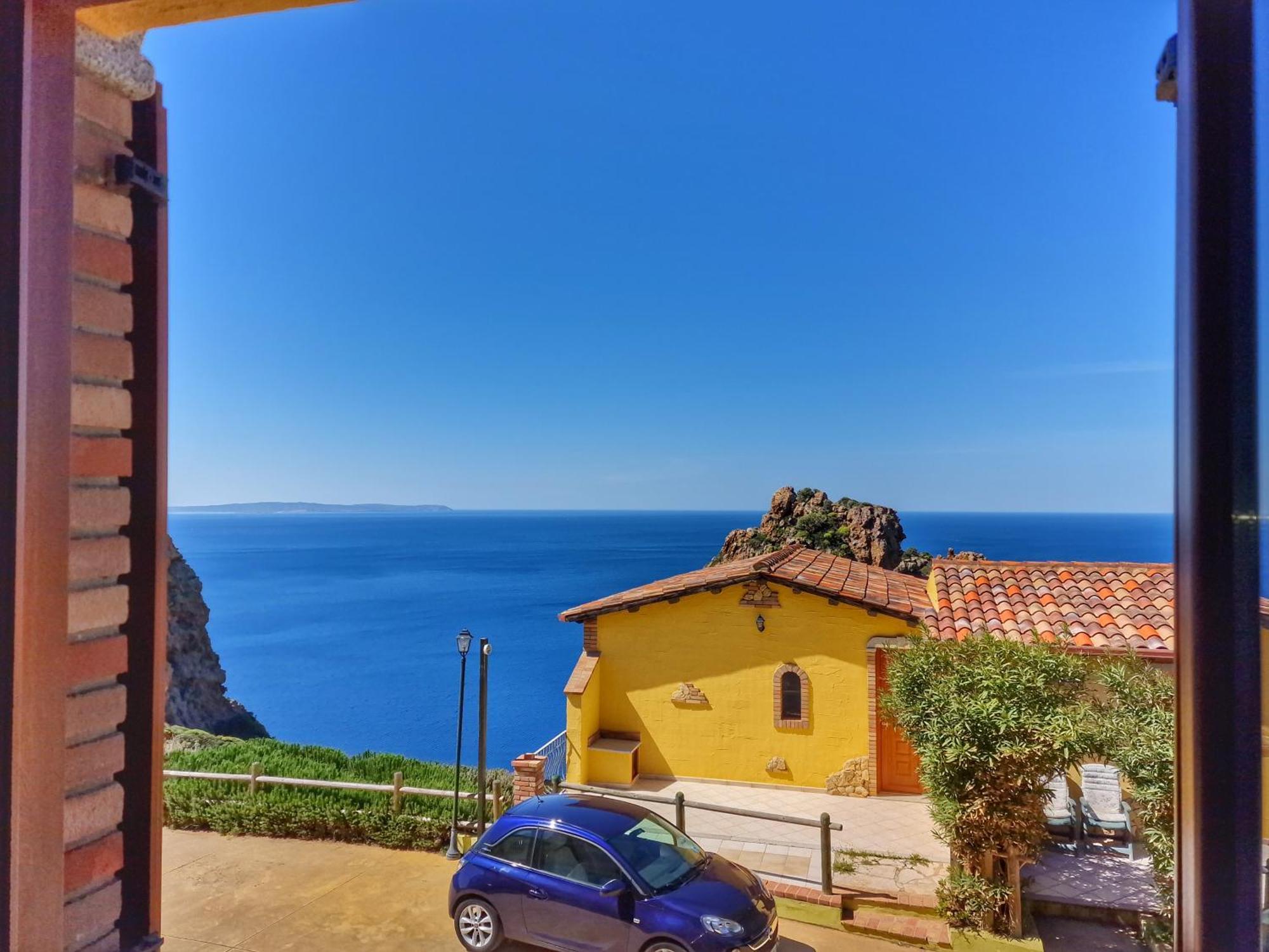Villa La Perla E Le Conchiglie Tanca Piras Vista Mare Nebida Exterior foto